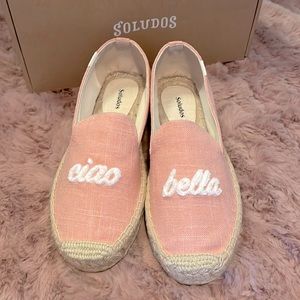 Soludos Women's Ciao Bella Espadrilles in Dusty Pink